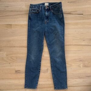 MOTHER x Candice Swanepoel High Waisted Looker Crop, color Model,Wanted sz 26